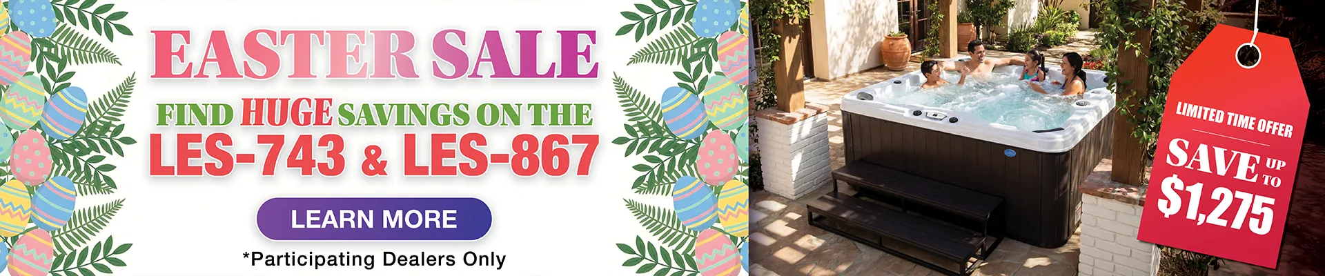 Calspas hot tub being used in a family setting - Chino